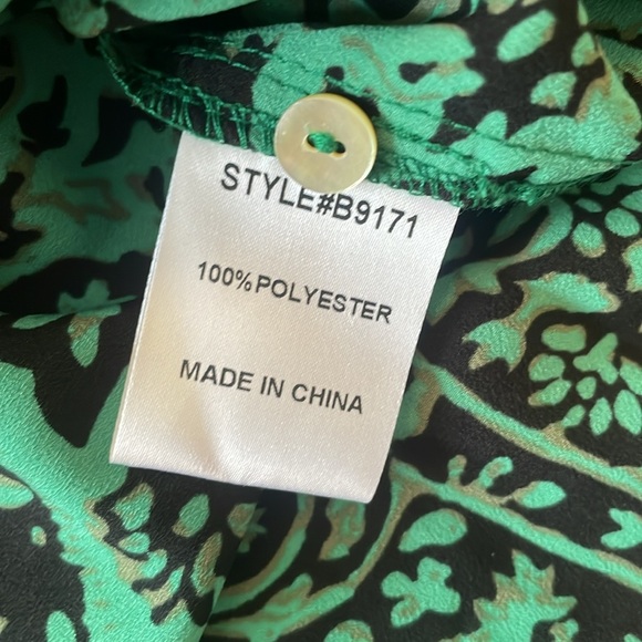 New JODIFL Green Tiered Maxi Dress size Small - Picture 11 of 13